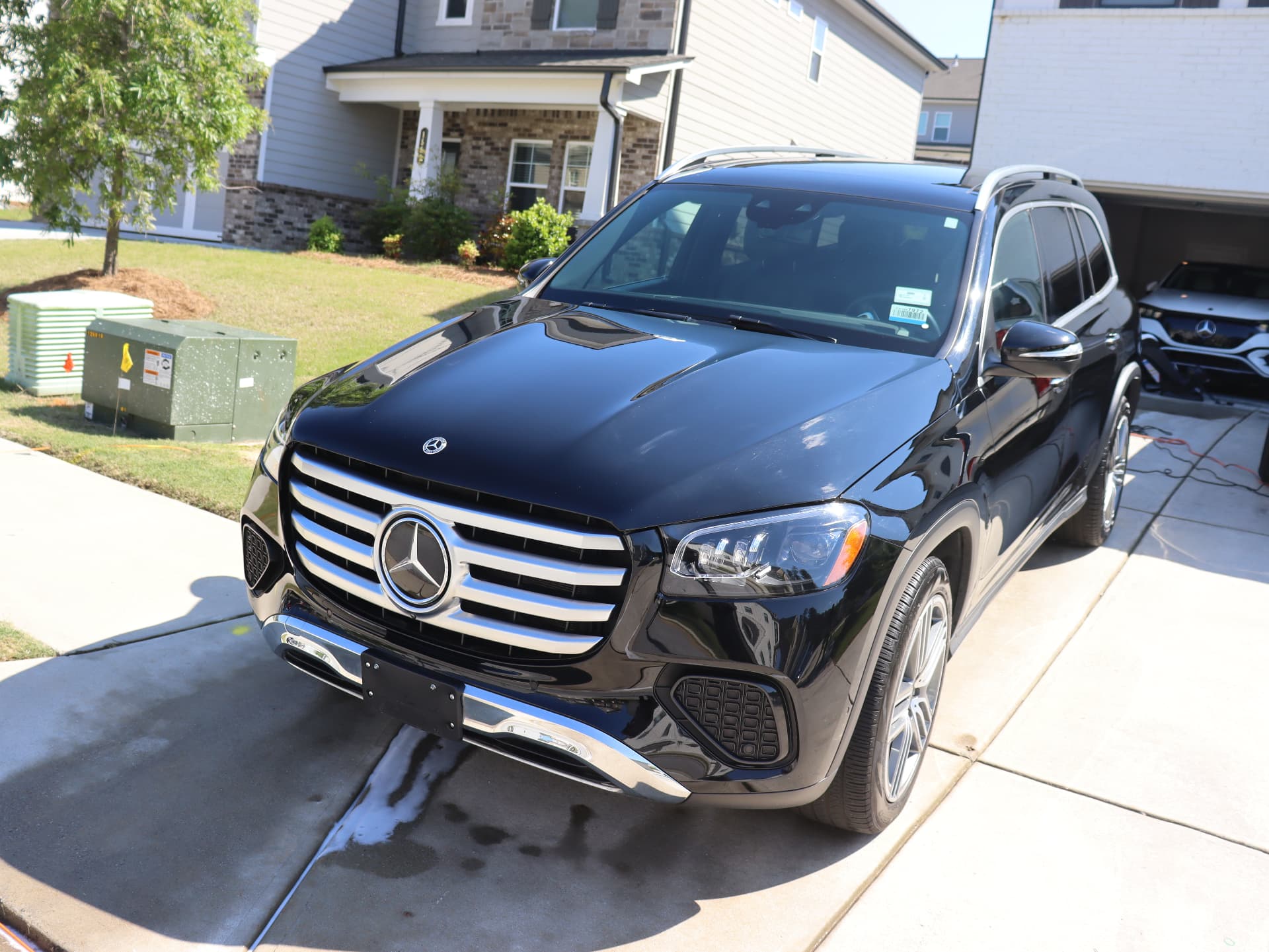 Black Mercedes-Benz GLS freshly detailed by Tivock